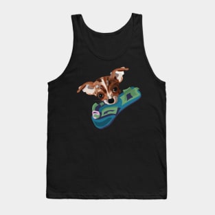 THIS IS THE REASON FOR MY SINGLE SLIPPERS! Tank Top